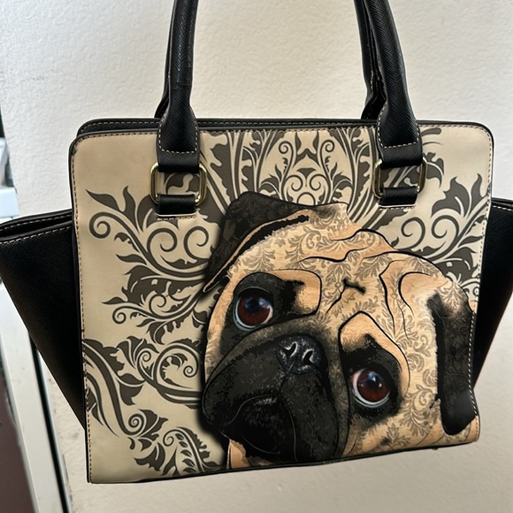 Pug Rivet Purse - Picture 2 of 3